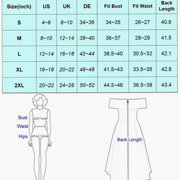 ⭐🆕White off shoulder high low dress - Picture 8 of 9